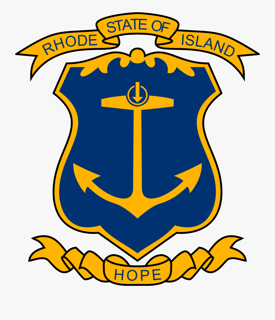 Makenzie Mourlam Colonial Regions - State Of Rhode Island Seal, Transparent Clipart