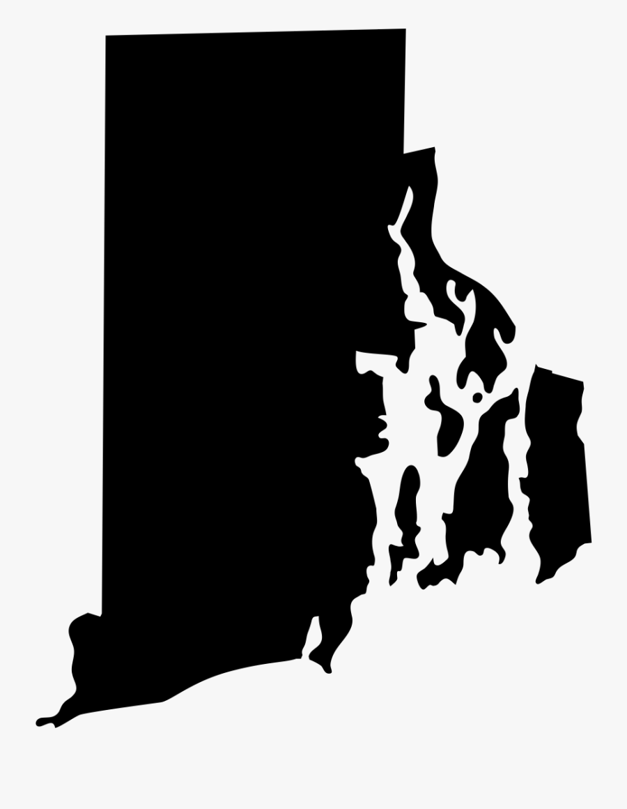 Transparent Island Silhouette Png - Rhode Island Clipart, Transparent Clipart