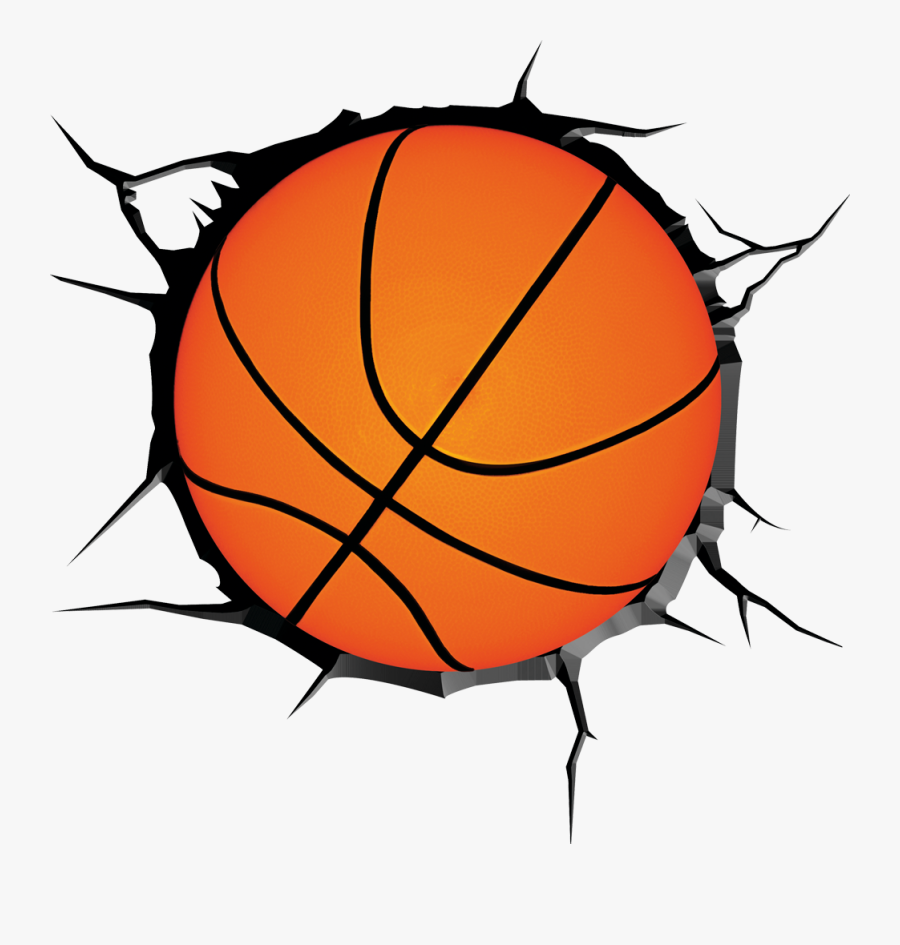 3d Light Basketball, , Large - Basketball, Transparent Clipart
