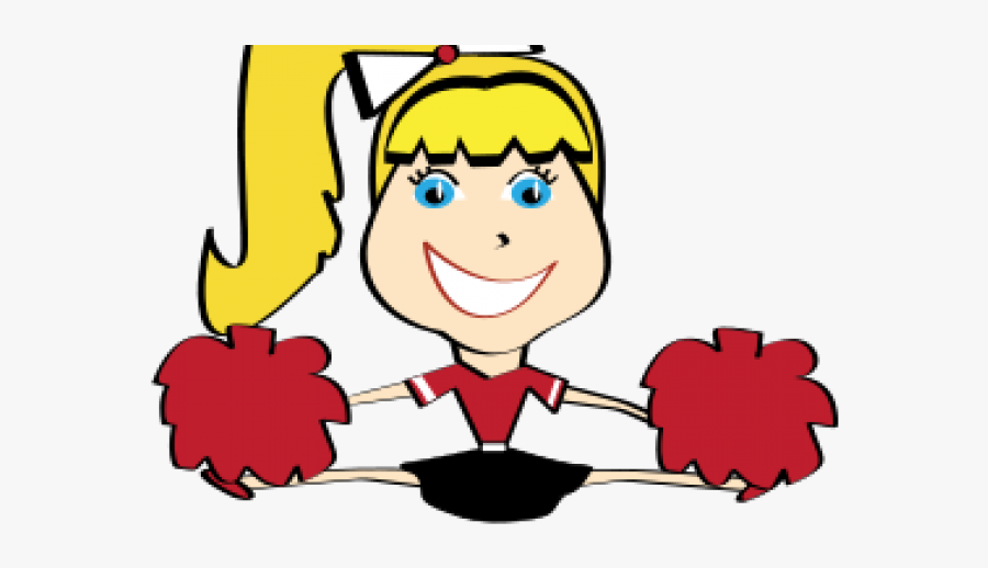 Toe Touch Cliparts - Clipart Cheerleader, Transparent Clipart