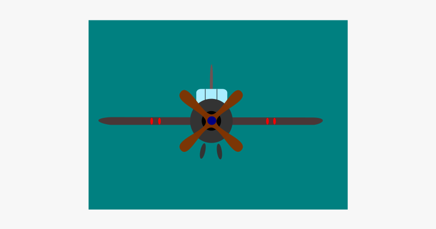Simple Plane - Ceiling Fan, Transparent Clipart
