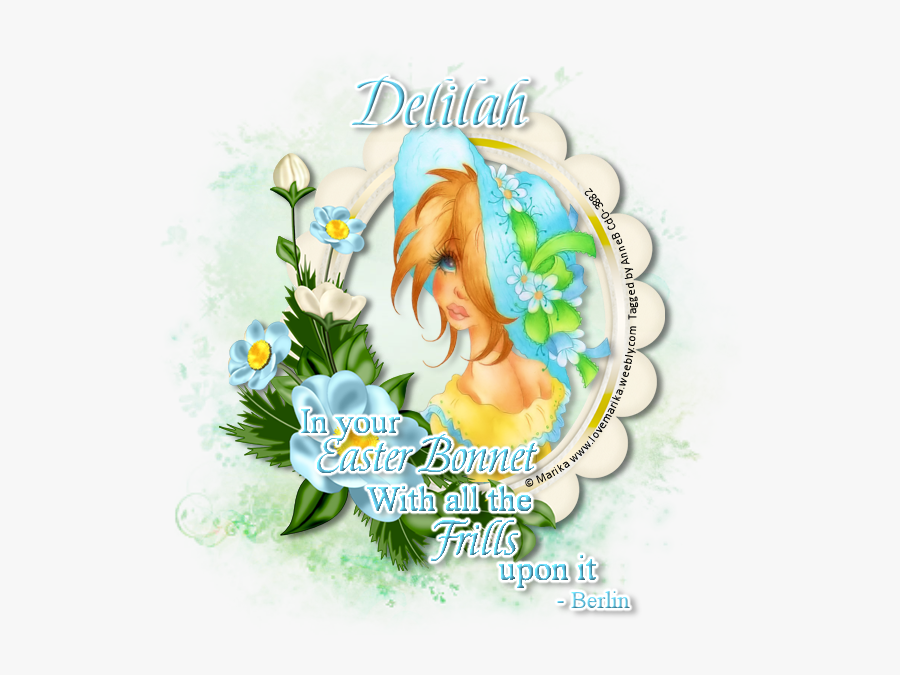 Delilah Easterbonnet - Camomile, Transparent Clipart