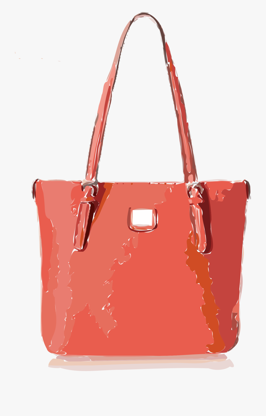 Red Purse Png - Tote Bag, Transparent Clipart