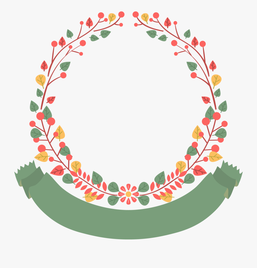 Vector Floral Trim Tabs Flat - Flower Tabbings, Transparent Clipart