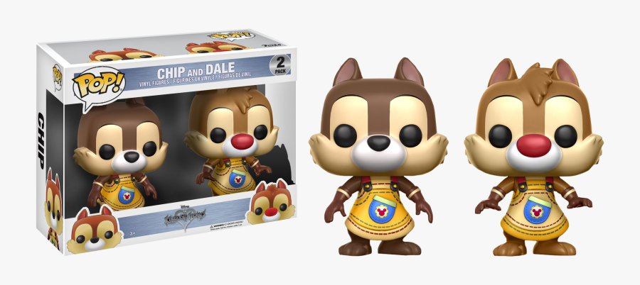 Transparent Chip And Dale Png - Chip And Dale Pop Figures, Transparent Clipart