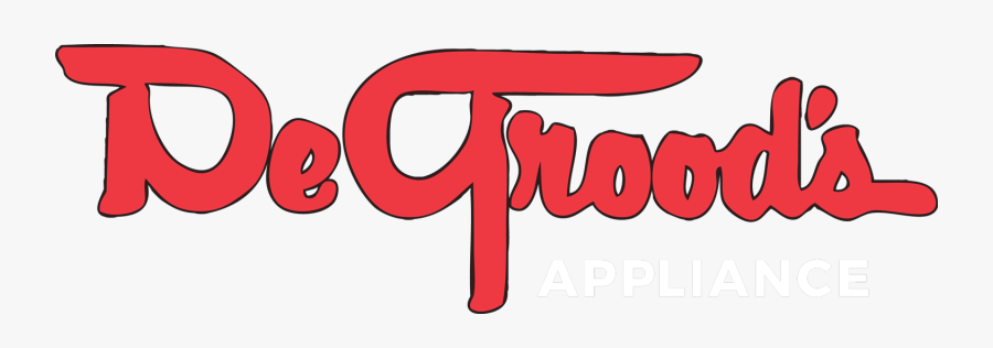 Degrood"s Appliance Logo, Transparent Clipart