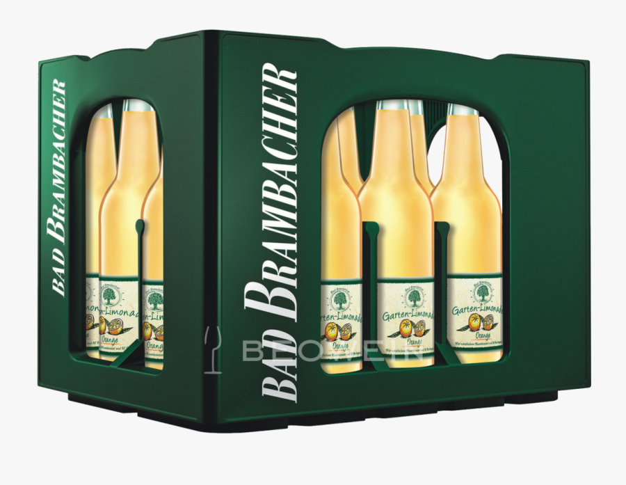 Bad Brambacher Garden Lemonade Orange 20x0,5 L Glass - Limonade Glasflasche, Transparent Clipart