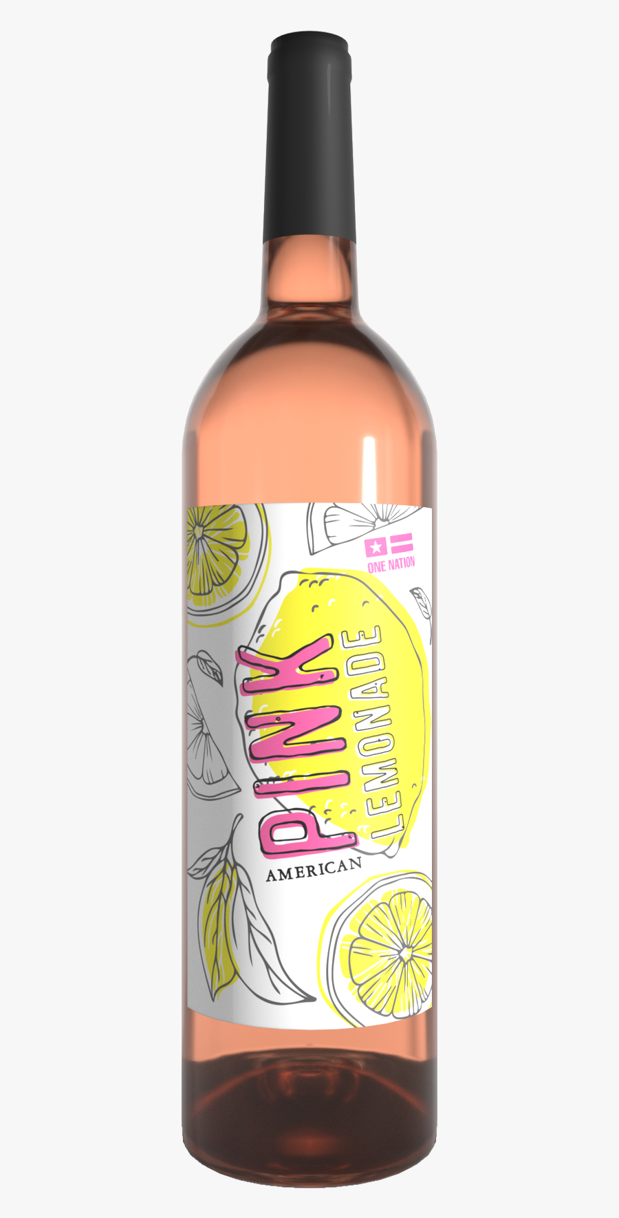American Strawberry, Watermelon, Lemon, Apple Wine - Two-liter Bottle, Transparent Clipart