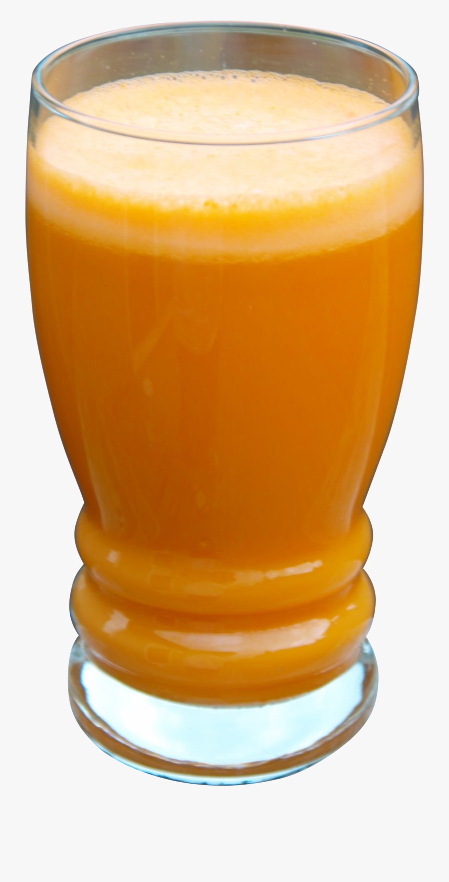 A Glass Filled With Orange Carrot Juice Png Image - Papaya Juice, Transparent Clipart