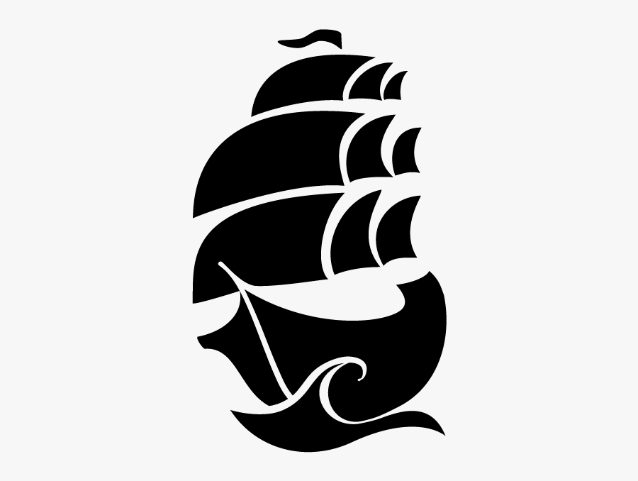 Clippers Logo Black And White Wwwpixsharkcom Images - Black Ship Logo, Transparent Clipart