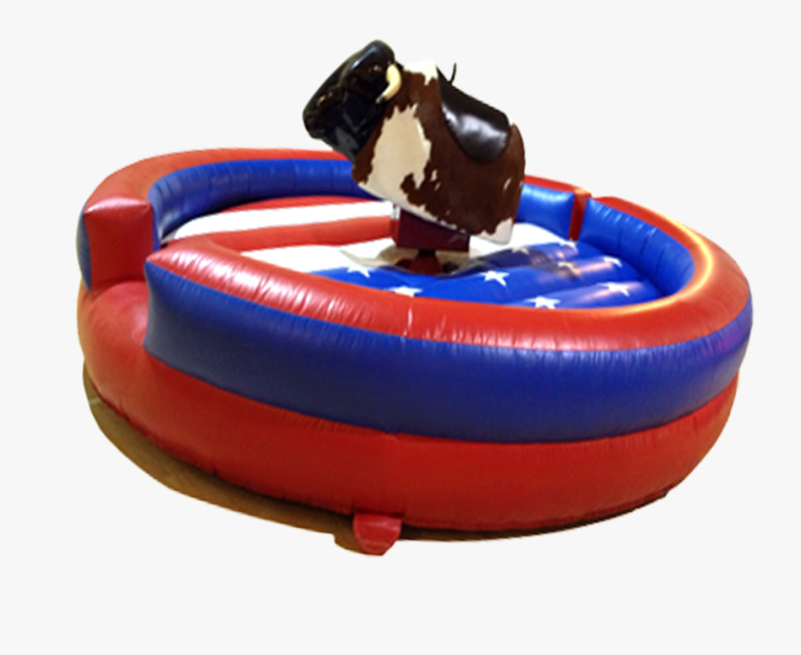 Inflatable Rodeo Bull Ride, Transparent Clipart