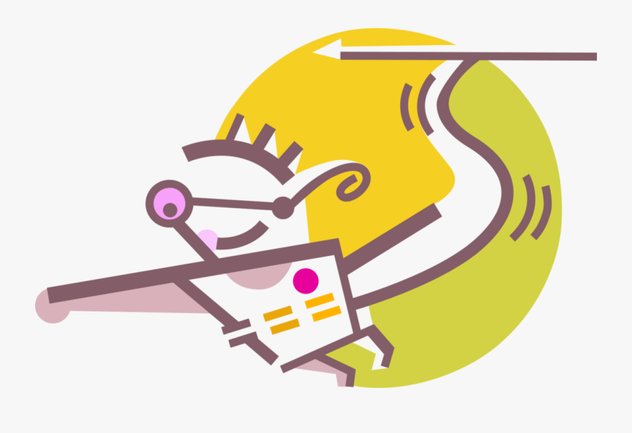 Track Clipart Thrower - Graphic Design, Transparent Clipart