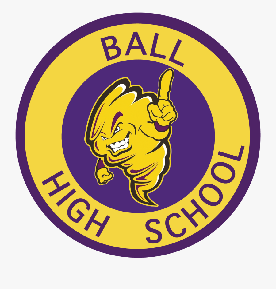 Ball High School Logo, Transparent Clipart