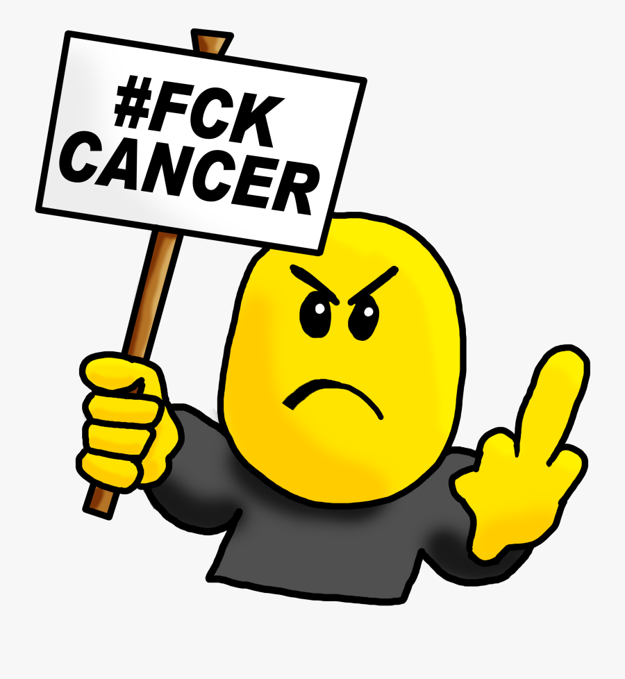 Cancer Sucks Meme, Transparent Clipart