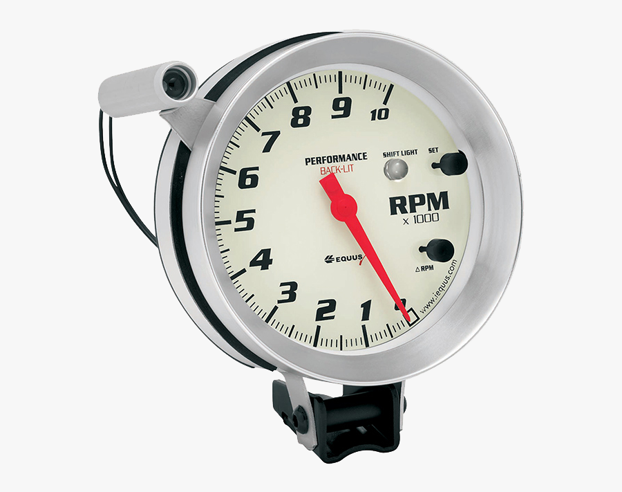 Aluminum Bezels - Tachometer With Shift Light, Transparent Clipart