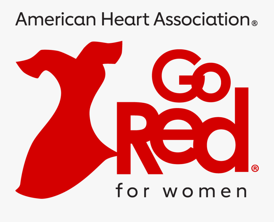 Go Red For Women - American Heart Association Go Red For Women Logo, Transparent Clipart