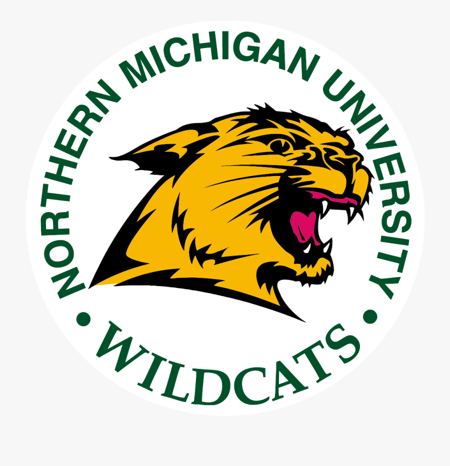 Northern Spare Tire Cover - Northern Michigan University Wildcat Logo, Transparent Clipart