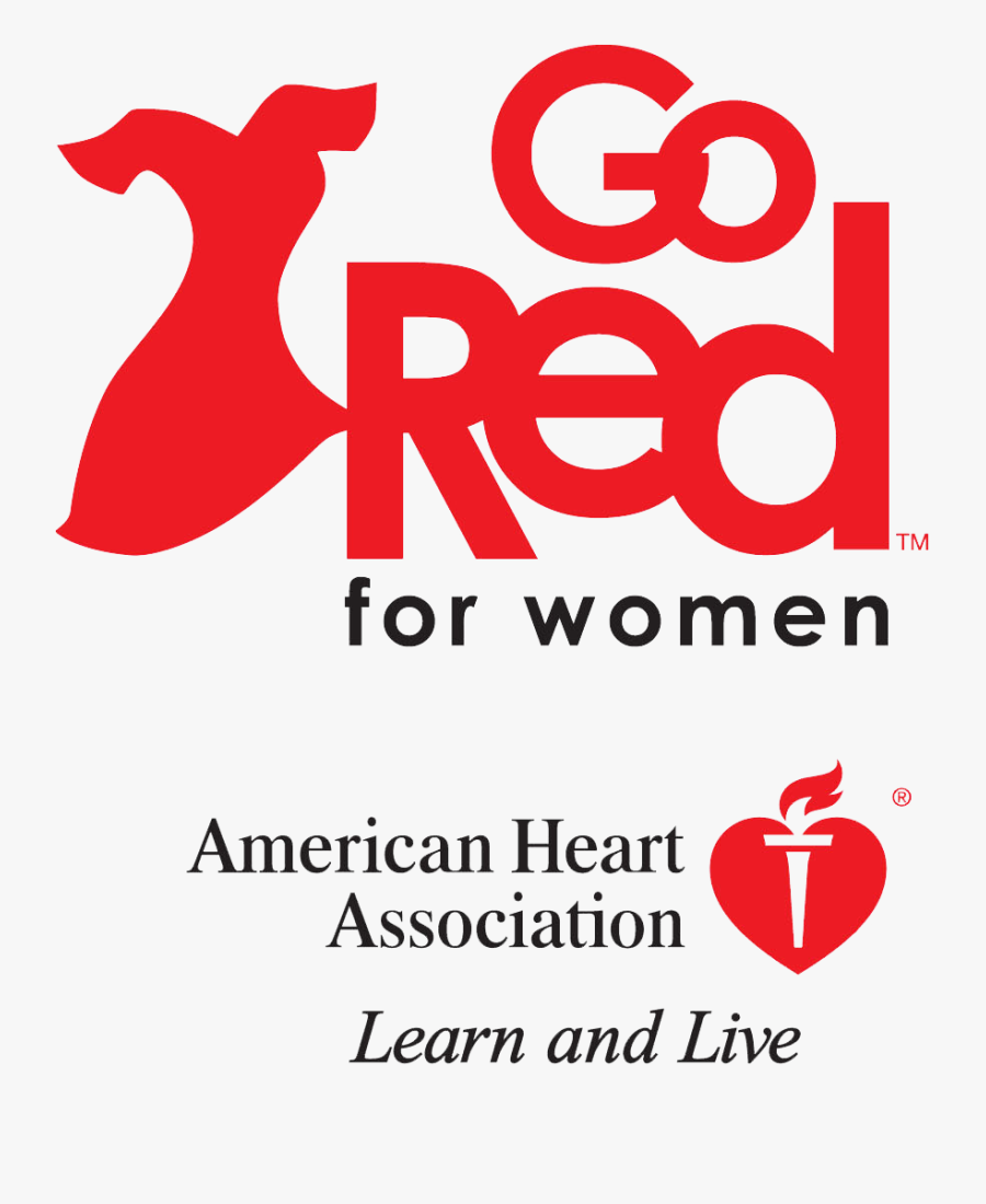 National Wear Red Day 2019, Transparent Clipart