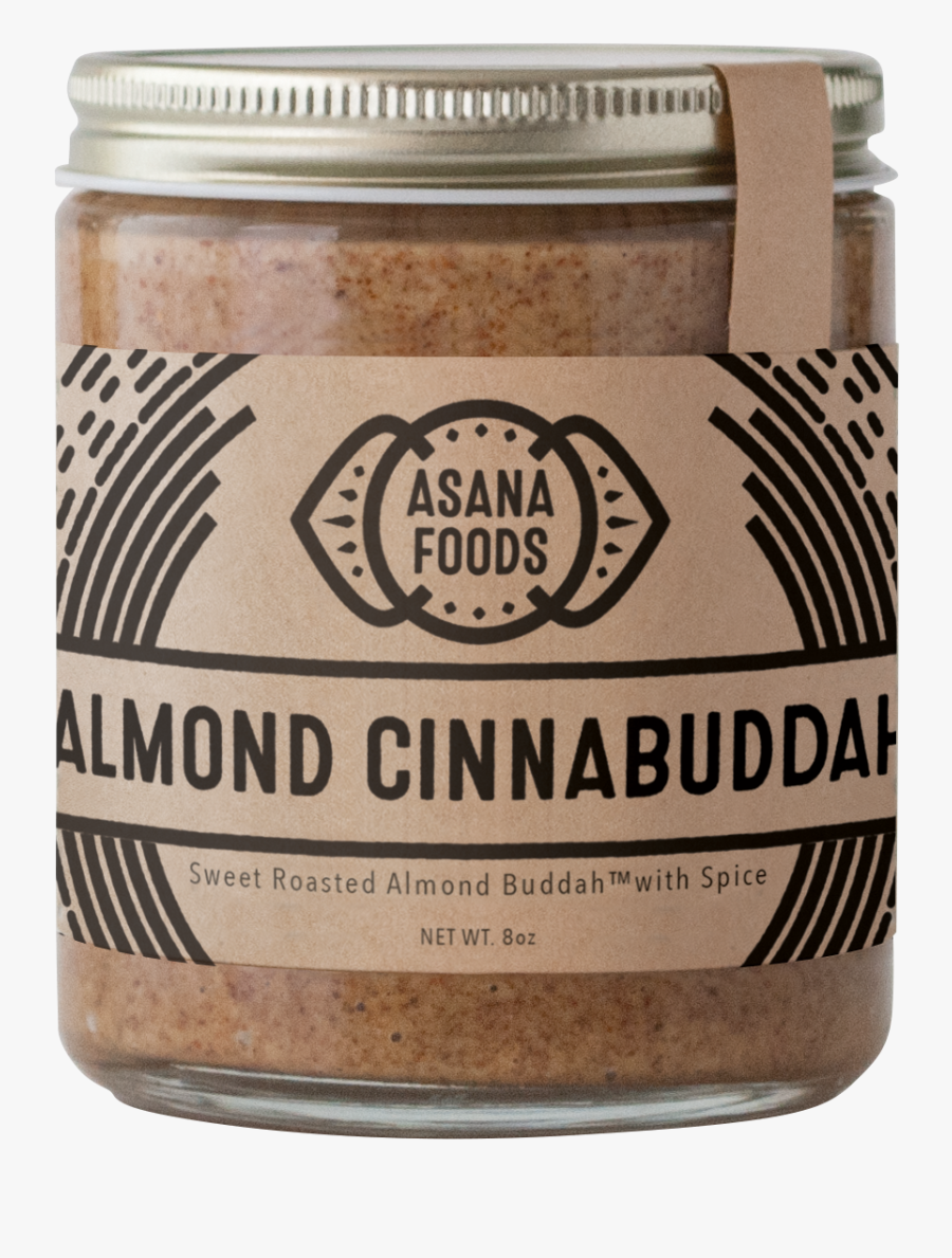 Almond Butter Jar, Transparent Clipart