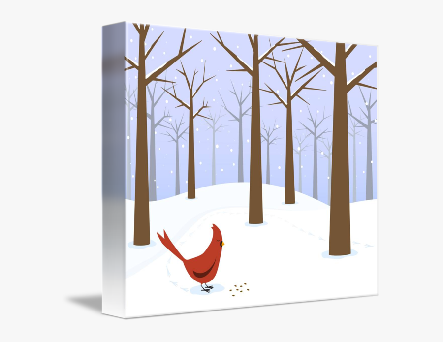 Woods Clipart Snowy - Clip Art, Transparent Clipart