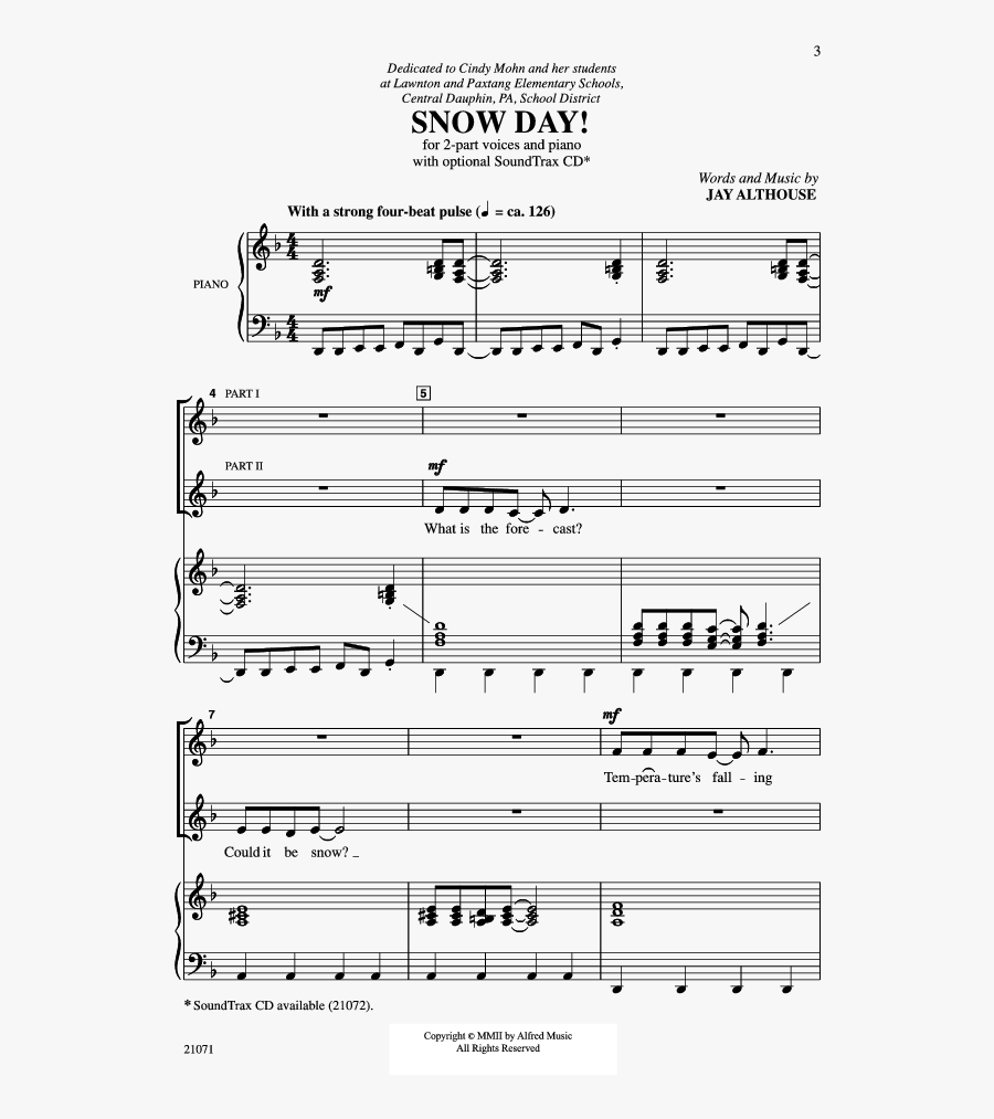Transparent Snow Flurry Png - Sheet Music I Am Not Nothing Beth Crowley Piano Chords, Transparent Clipart