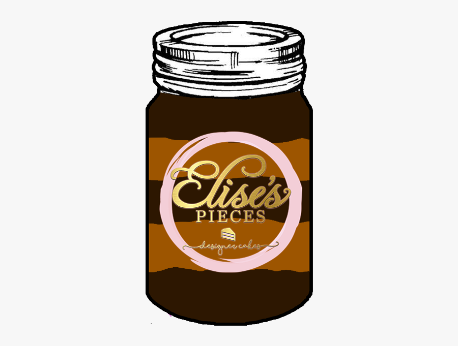 Chocolate Peanut Butter Fudge Cake Jar, Transparent Clipart