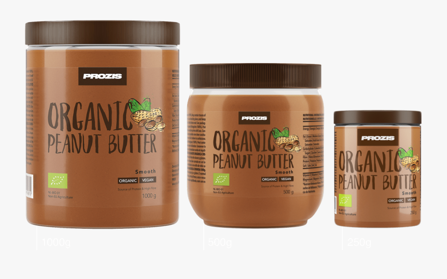Organic Peanut Butter Prozis, Transparent Clipart