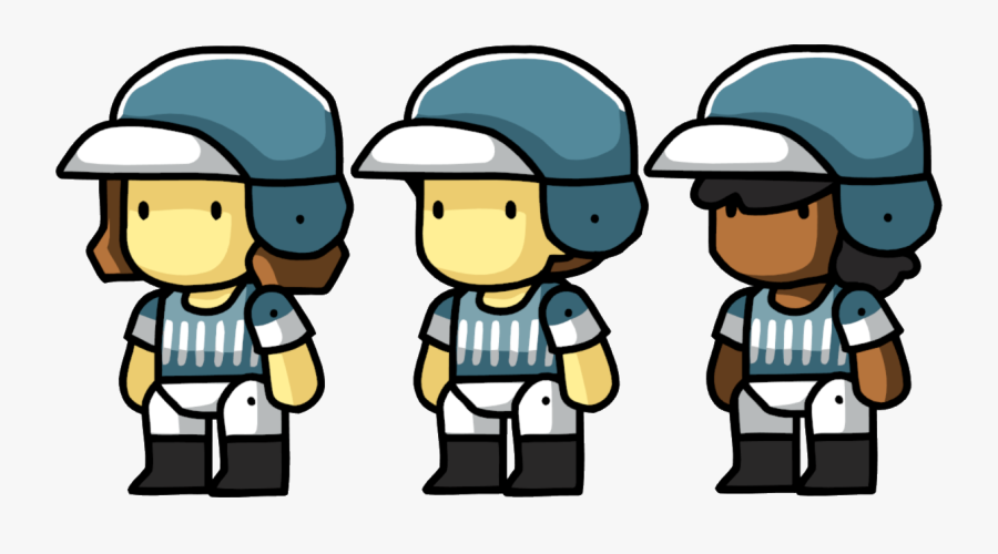 Football Waterboy Clipart - Scribblenauts Baseball Player, Transparent Clipart