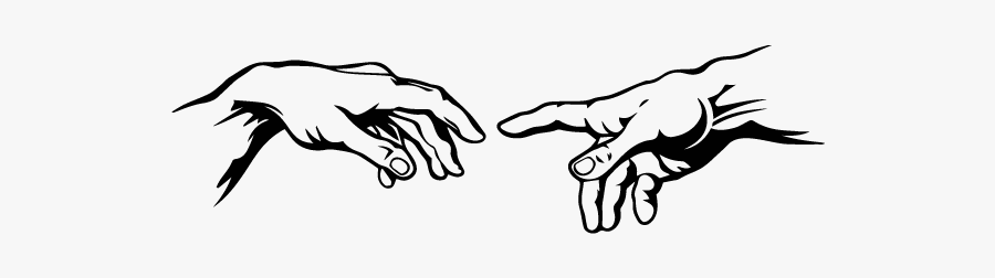 A Criacao De Adao - Creation Of Adam Png, Transparent Clipart