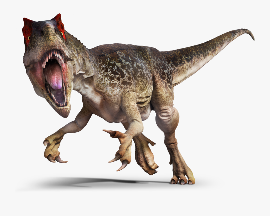 Clip Art Prehistoric Amphibians - Allosaurus Png, Transparent Clipart