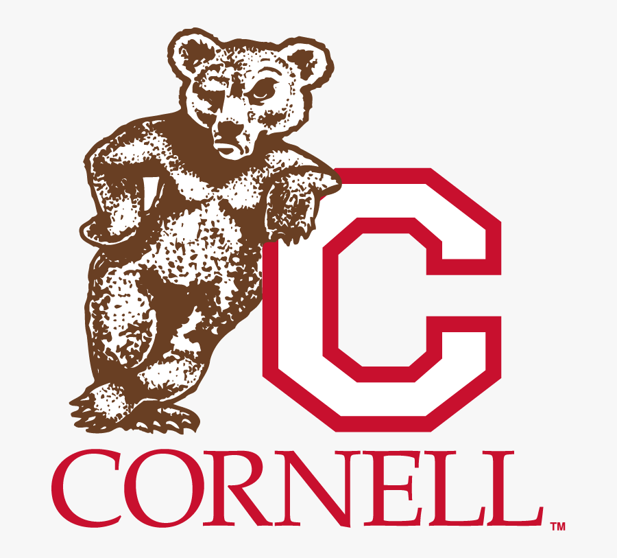 Cornell Big Red Logo, Transparent Clipart