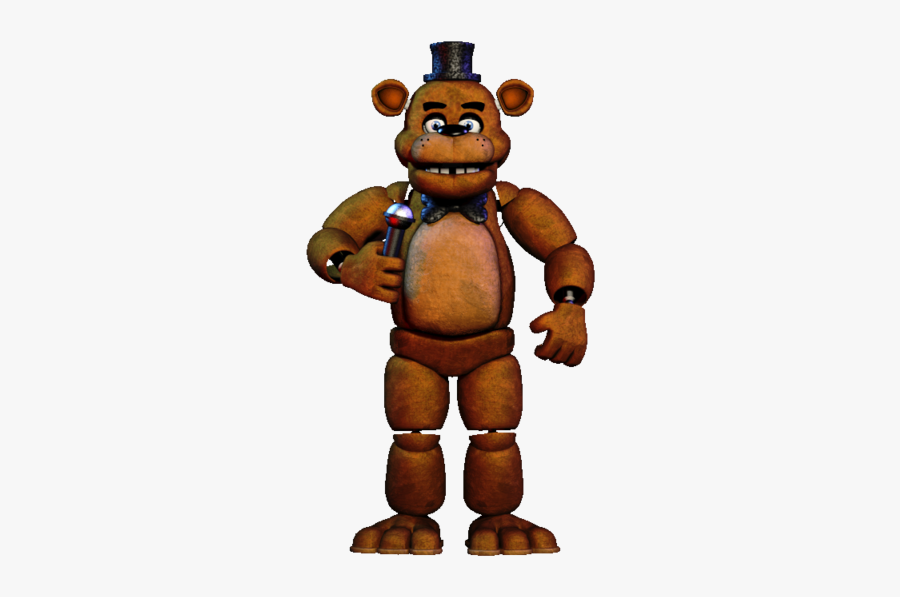 Animated Art,mascot,animal Figure,fictional Character,brown - Fnaf 1 Freddy, Transparent Clipart