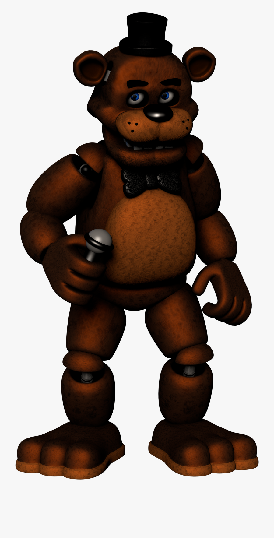 Full Body Freddy Fazbear, Transparent Clipart