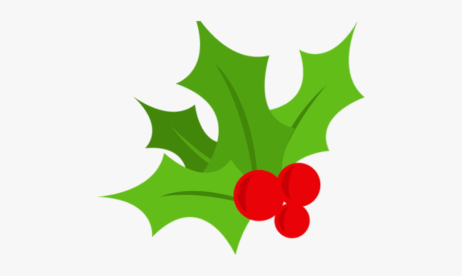 Holly Leaf Transparent Background, Transparent Clipart