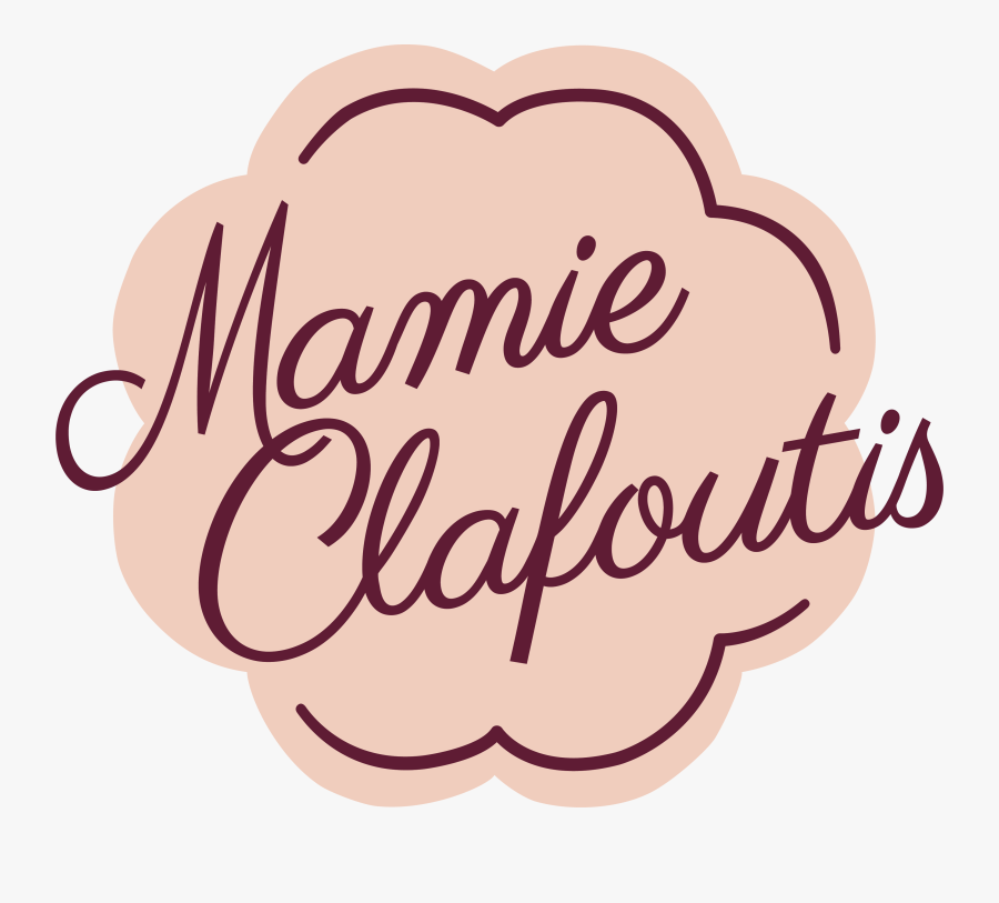Granny Logo Clafoutis, Transparent Clipart