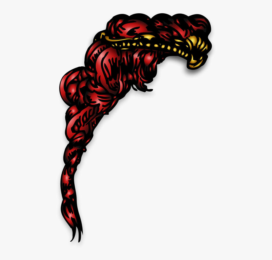 Golden Maiden Hair With Crown - Hair And Crown Png, Transparent Clipart