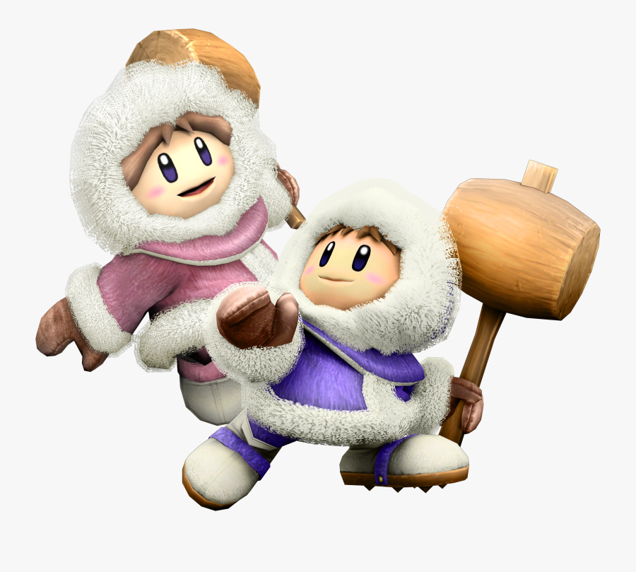 Fight Clipart Brawl - Ice Climber Super Smash Bros Wii U, Transparent Clipart