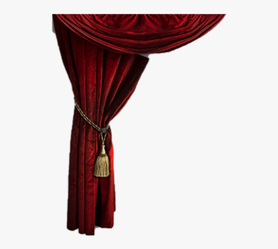 Curtain Png Hd Quality - Old Stage Curtains Png, Transparent Clipart