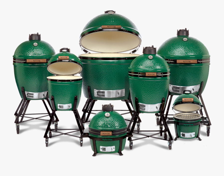 Green Egg Bbq, Transparent Clipart