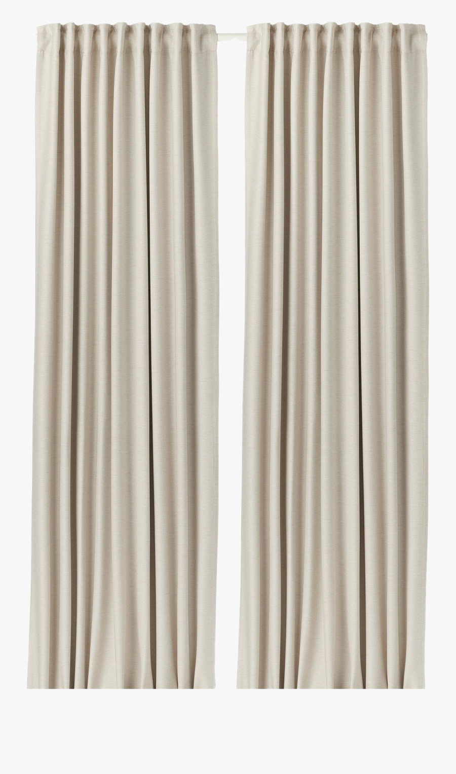 White Curtain Png Hd Quality - Curtain Png, Transparent Clipart