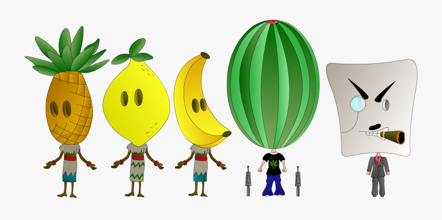 Melonhead, Transparent Clipart