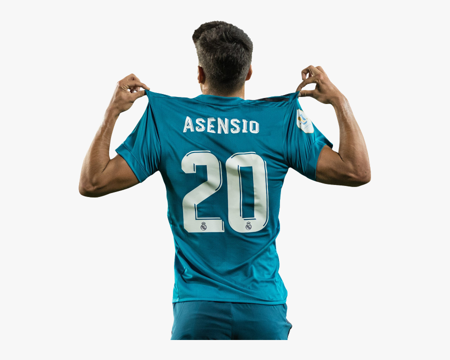 Marco Asensio Real Madrid 2017 18 Png Clipart Image - Marco Asensio 20, Transparent Clipart