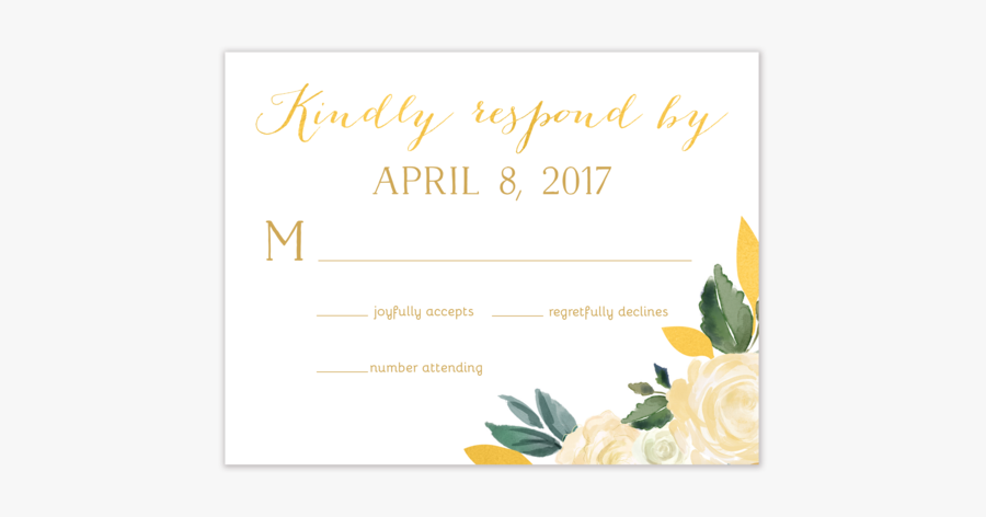 Clip Art Dreamy Blooms Pressed Reception - Christmas Card, Transparent Clipart