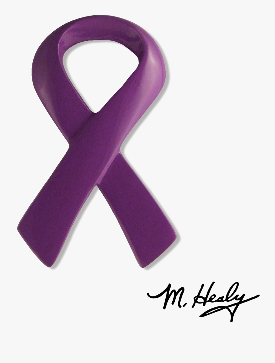 Purple Awareness Ribbon Png Hd - Awareness Ribbon, Transparent Clipart