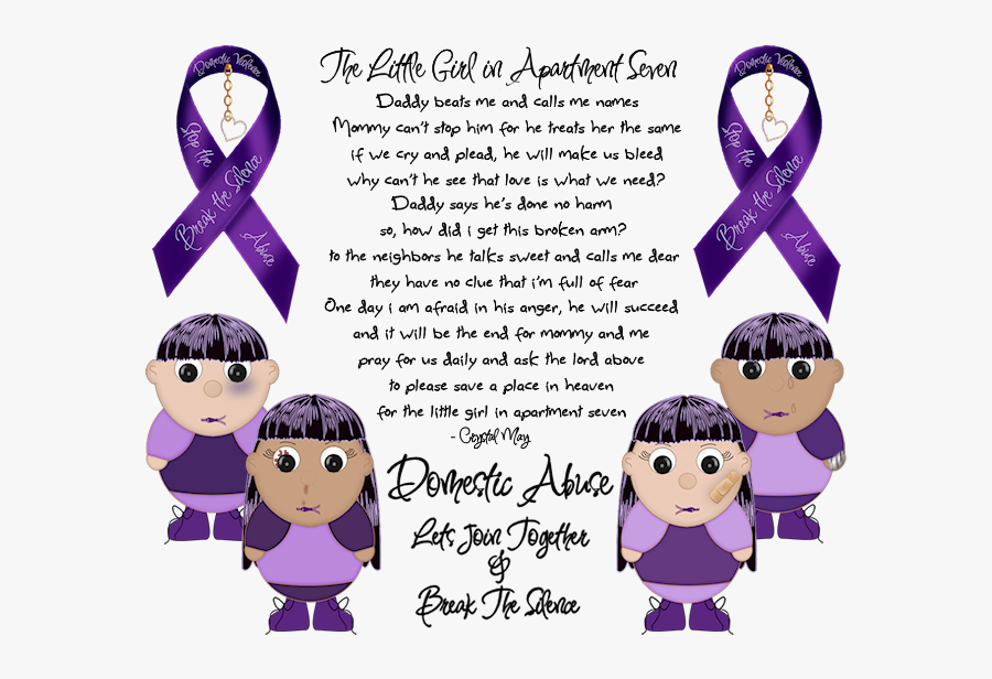 Break The Silence Of Domestic Abuse, Transparent Clipart