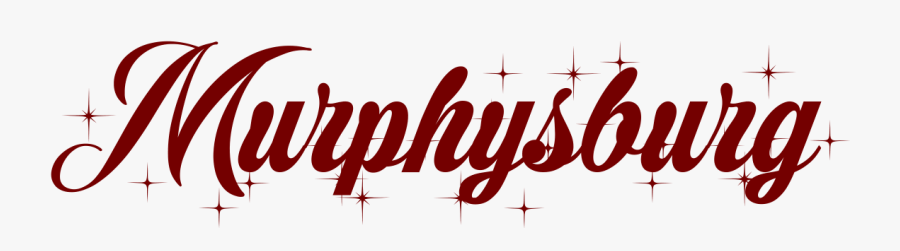Historic Murphysburg - Calligraphy, Transparent Clipart
