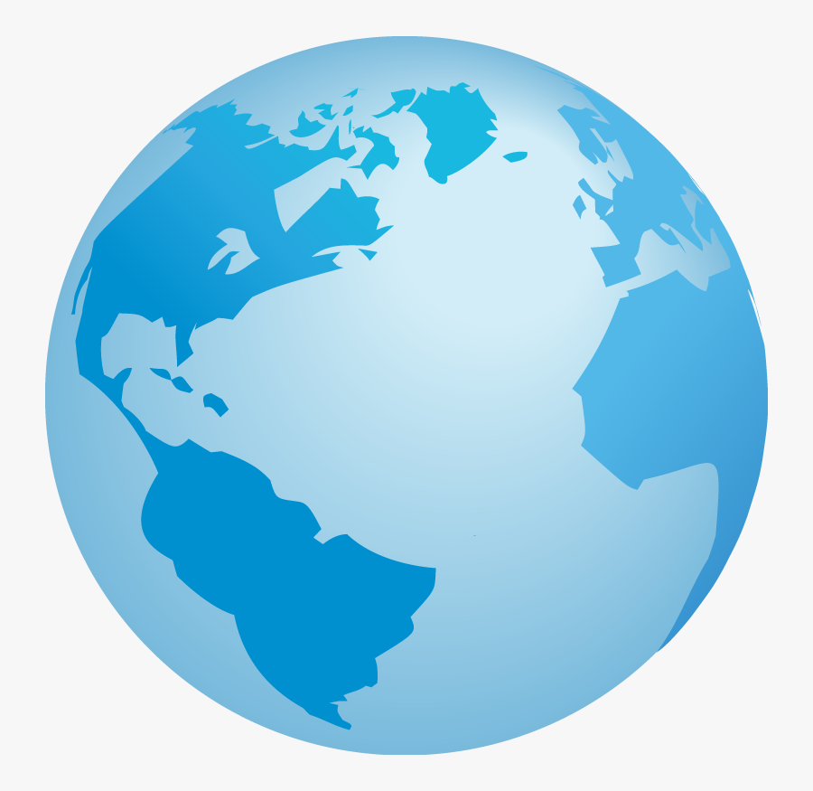 Free Vector Globes And Maps Png Light Blue Globe