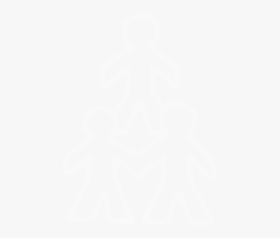 Preschool Drawing Of A Team - Johns Hopkins White Logo, Transparent Clipart