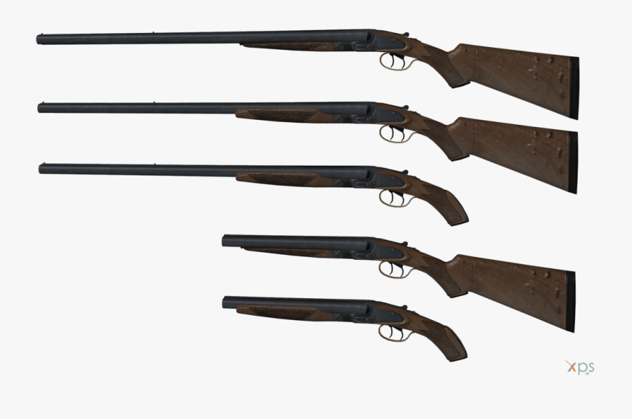 Cod World At War Clipart - Sawed Off Double Barrel Shotgun Cod, Transparent Clipart