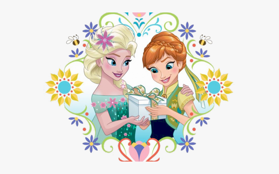 Elsa Y Anna Png, Transparent Clipart